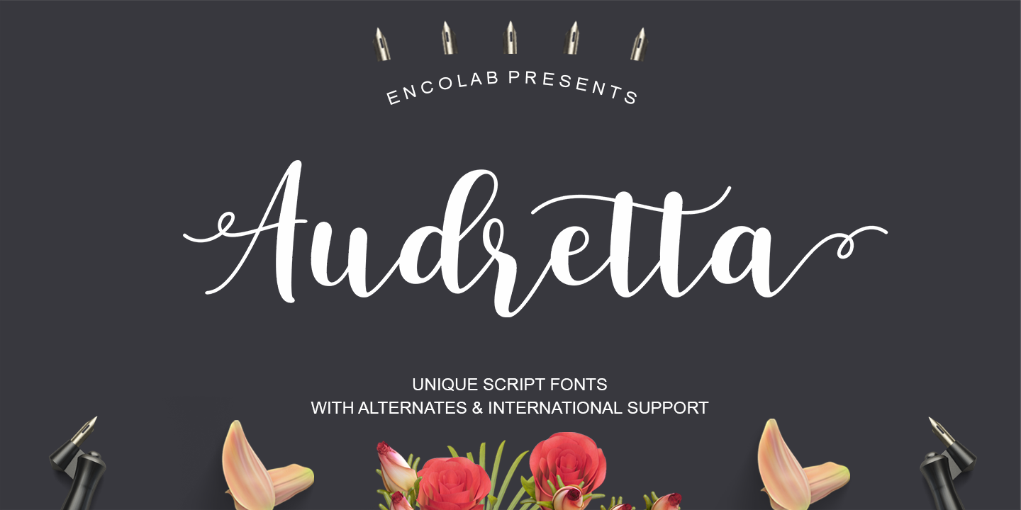Audretta Font preview